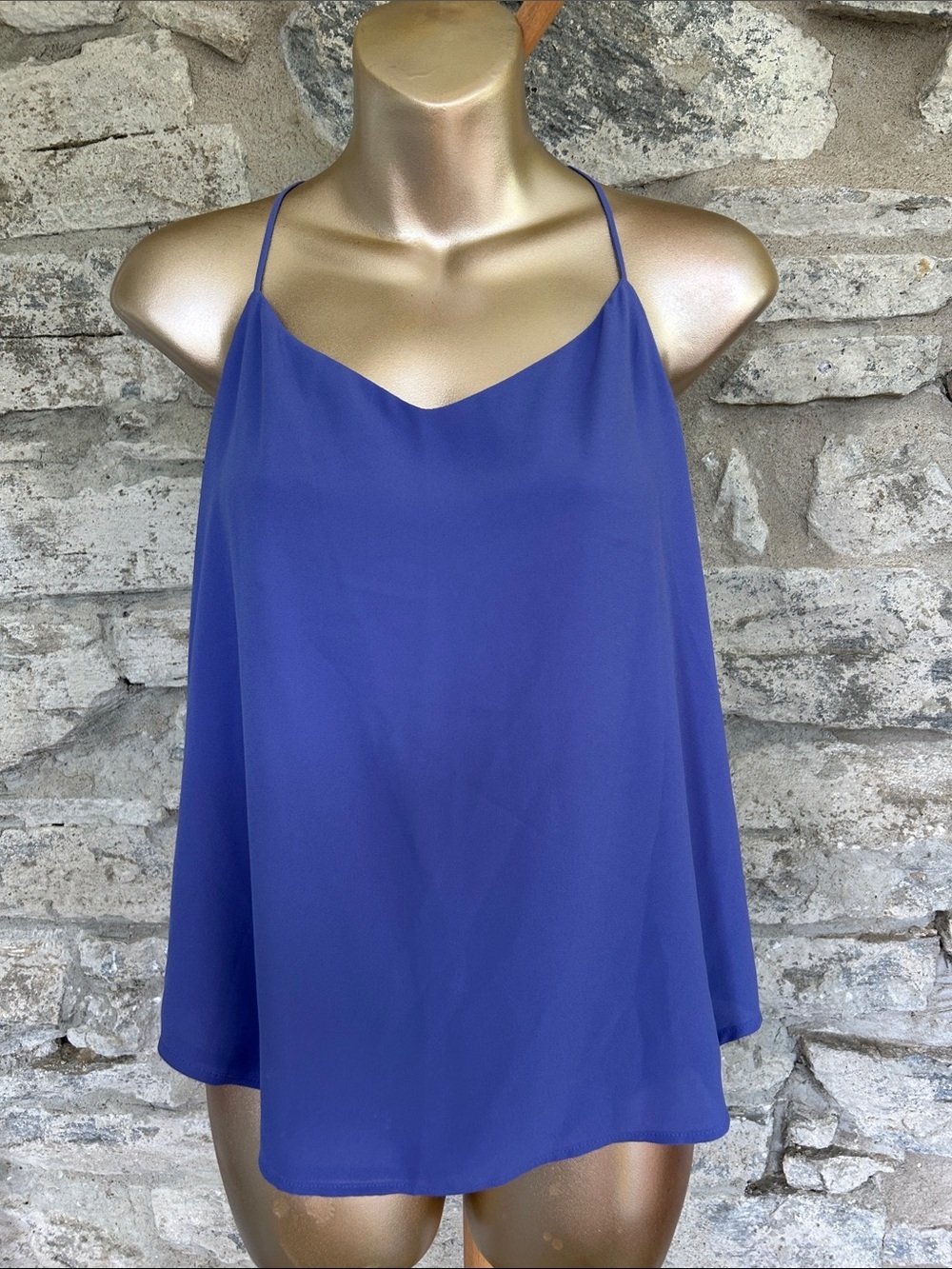 Periwinkle Blue Spaghetti Strap Top